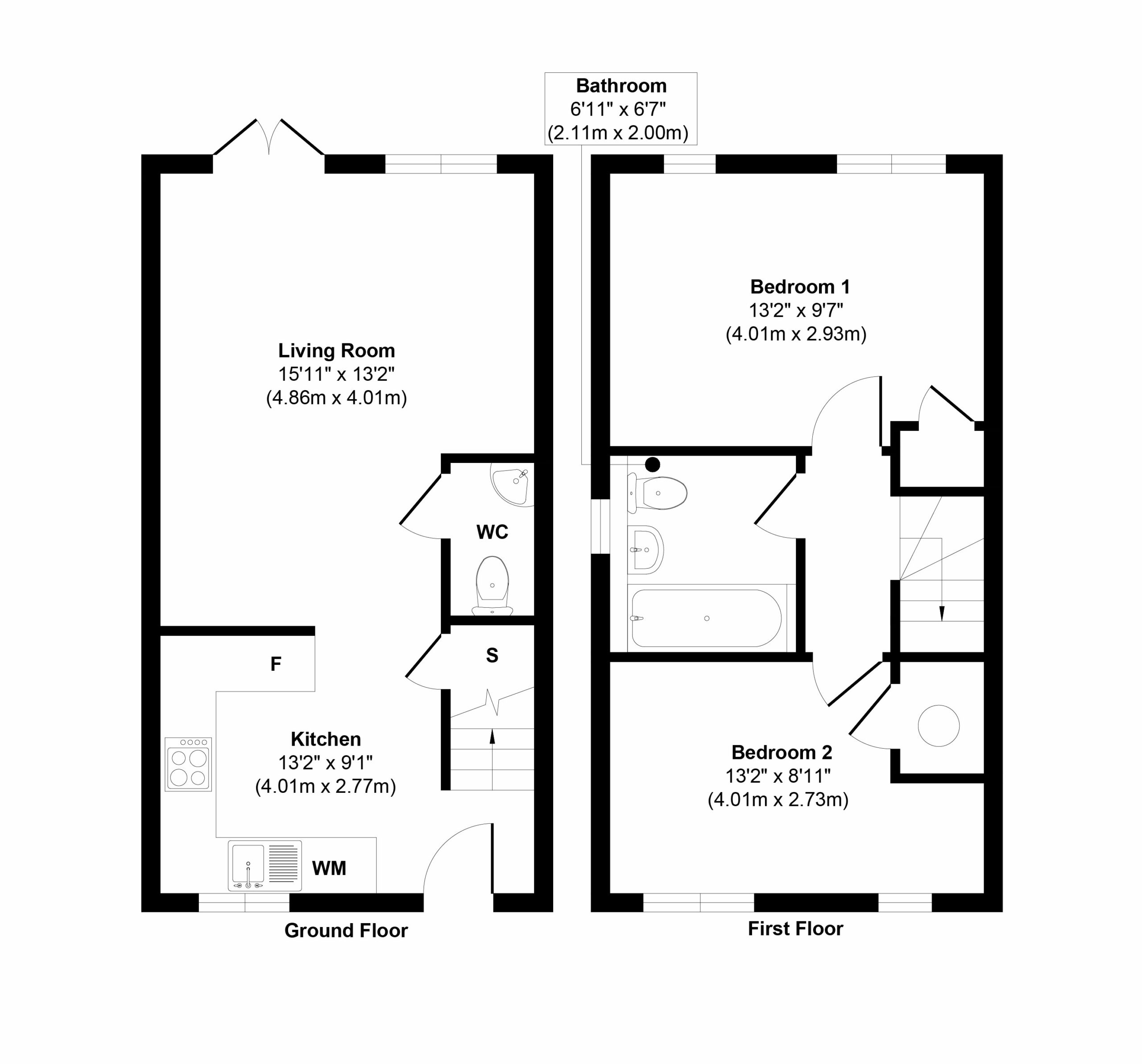 Alder Left Floorplan | Primesave Properties
