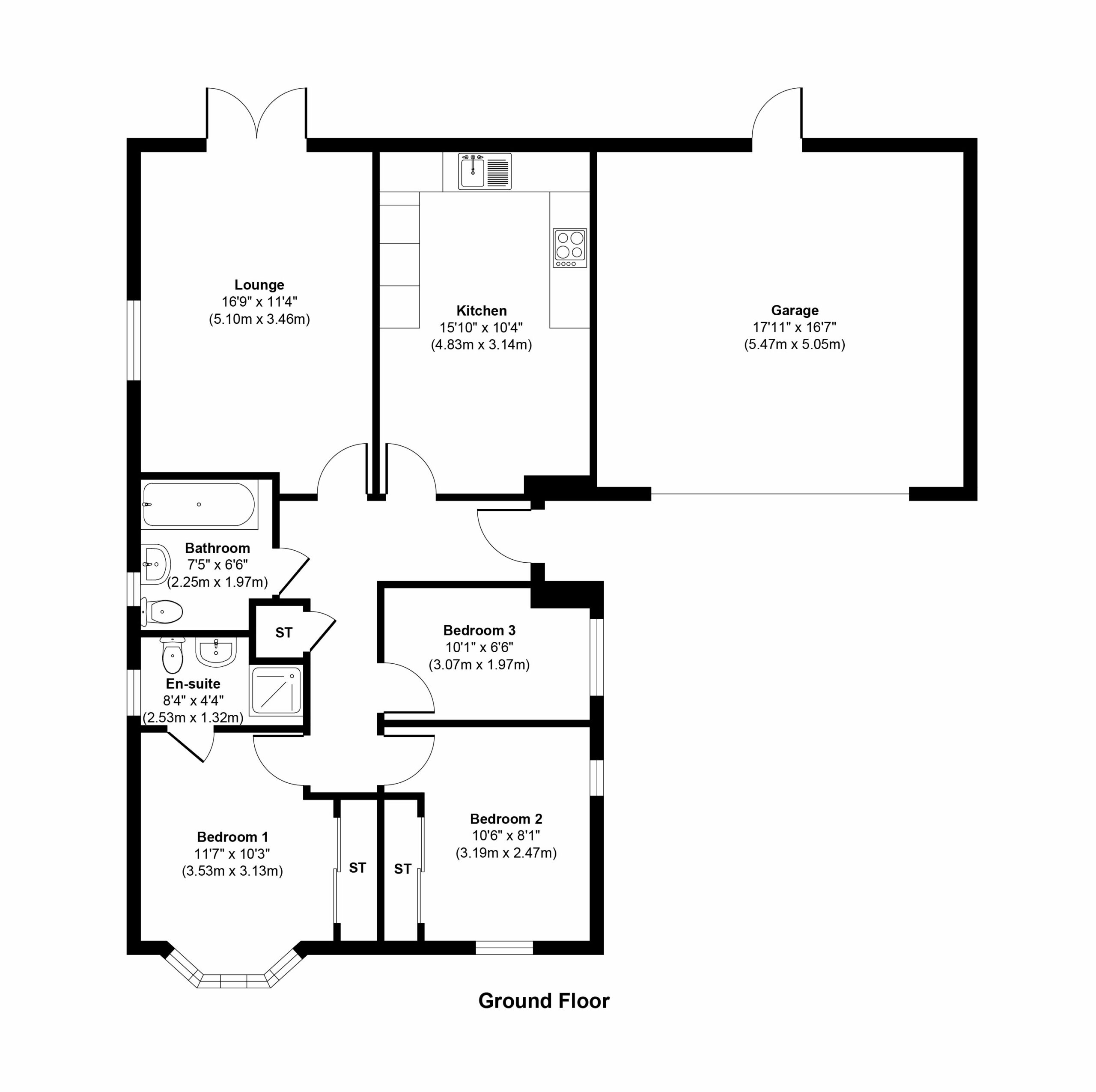 Oak with Double Garage Right Floorplan | Primesave Properties