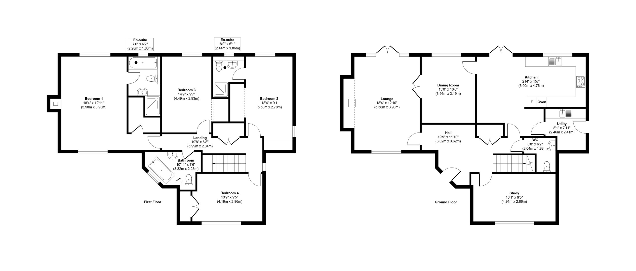The Winchester Floorplan, Right | Primesave Properties
