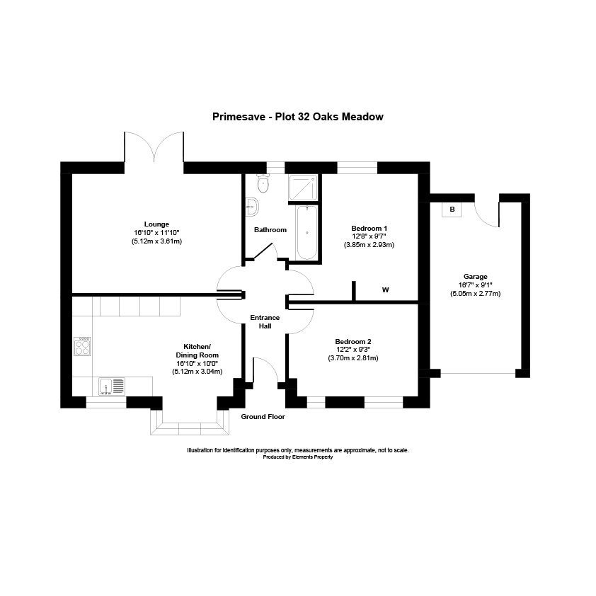 Oaks Meadow - Plot 32 Floorplan | Primesave