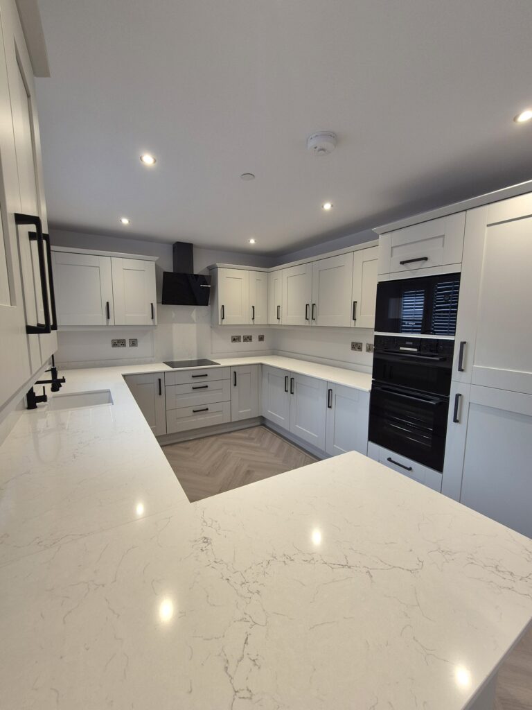Winchester_kitchen Cranbrook stone white marble